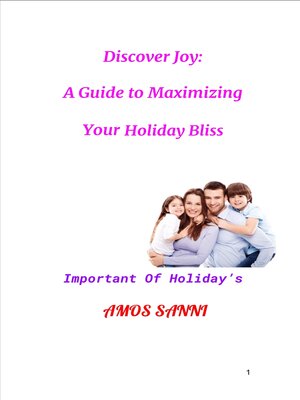 cover image of Discover Joy